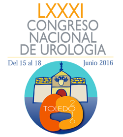 LXXXI Congreso Nacional de Urología Toledo, 15 al 18 de Junio de 2016